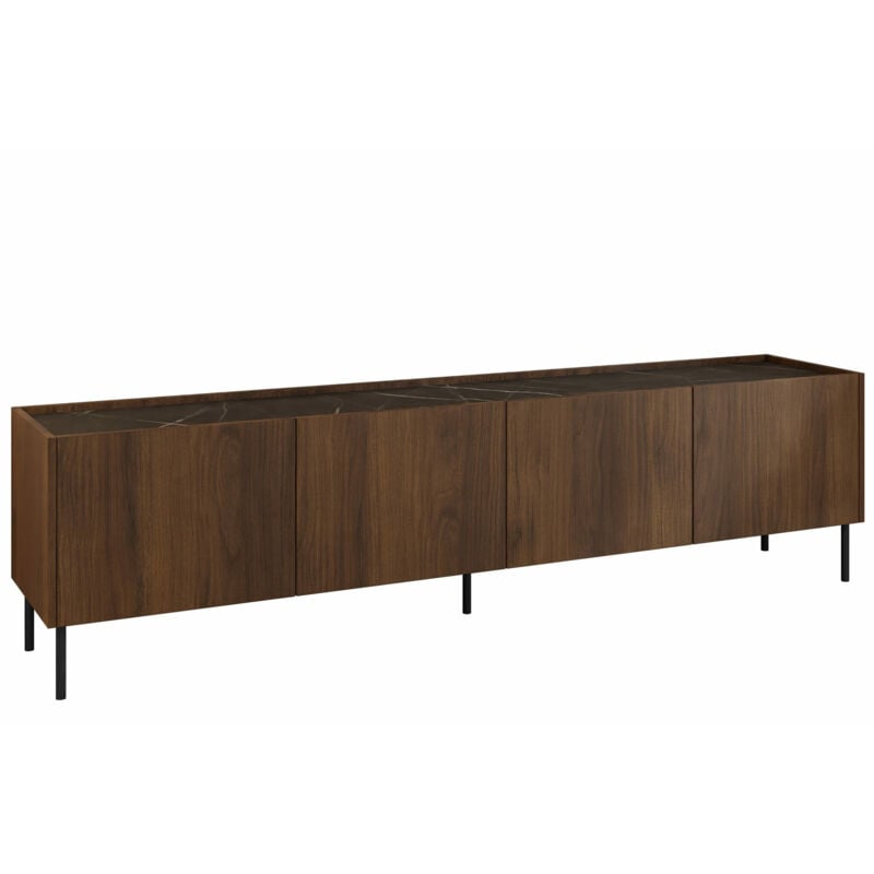 Meuble tv Comfivo Belviro 104 , Le nombre de portes: 0, Nombre de tiroirs: 0, 200x50x37cm