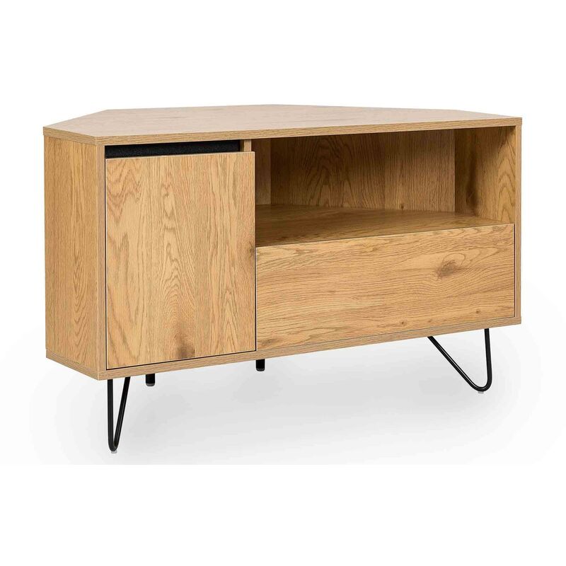Meuble TV d'angle DARINA en bois