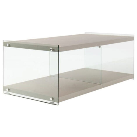 Meuble TV Design "Elementary" 120cm Argent