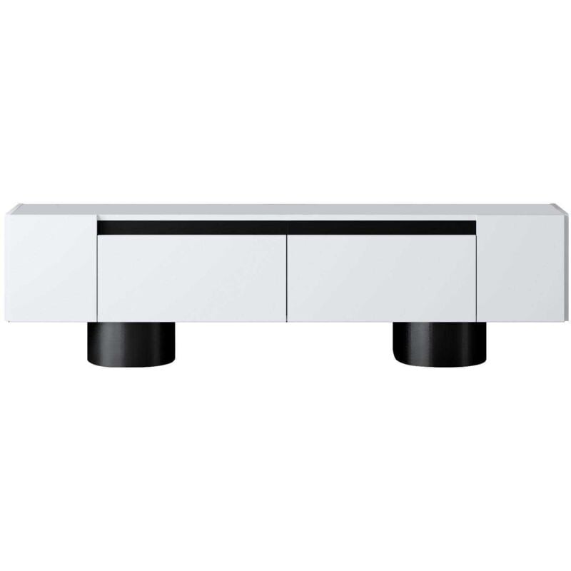 Asir Group Llc - Meuble tv en aggloméré et métal Bohem