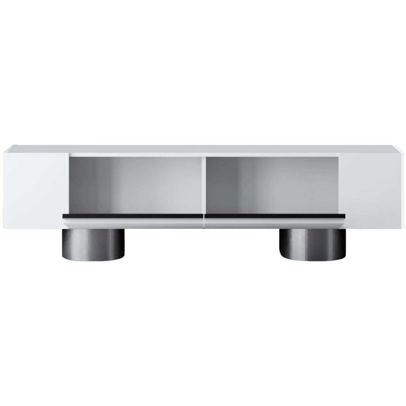 Asir Group Llc - Meuble tv en aggloméré et métal Bohem