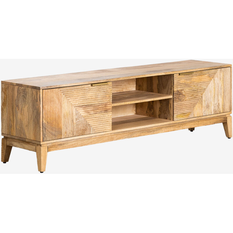 Meuble tv en manguier Baty Design Sklum