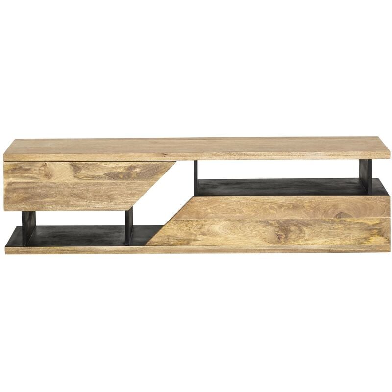 Made In Meubles - Meuble tv en bois de manguier Joachim