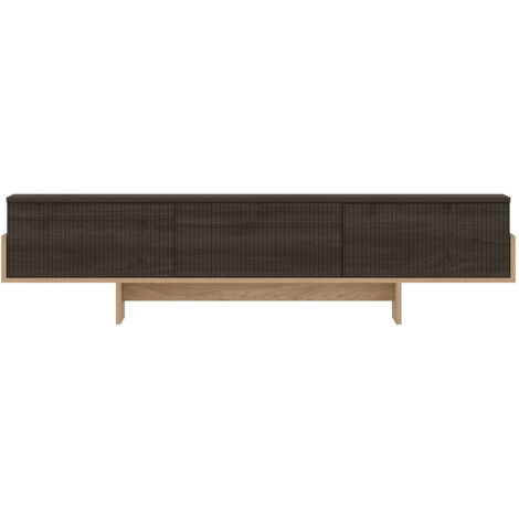Meuble TV en bois "Hege" - 180 x 30 x 44 cm - Marron