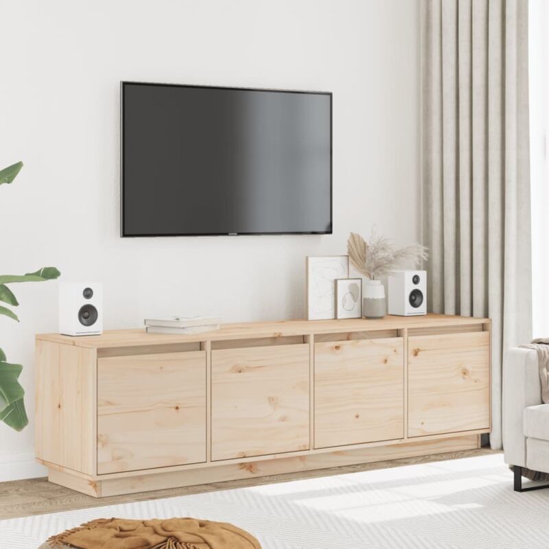 Vidaxl - Meuble tv 156x37x45 cm Bois de pin massif