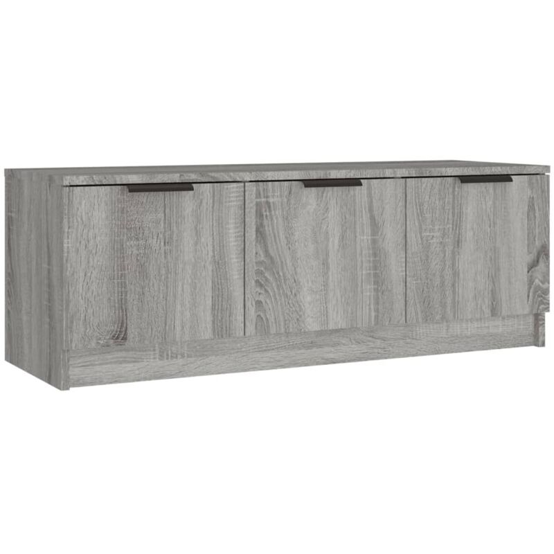 Vidaxl - Meuble tv Sonoma gris 102x35x36,5 cm Bois d'ingénierie