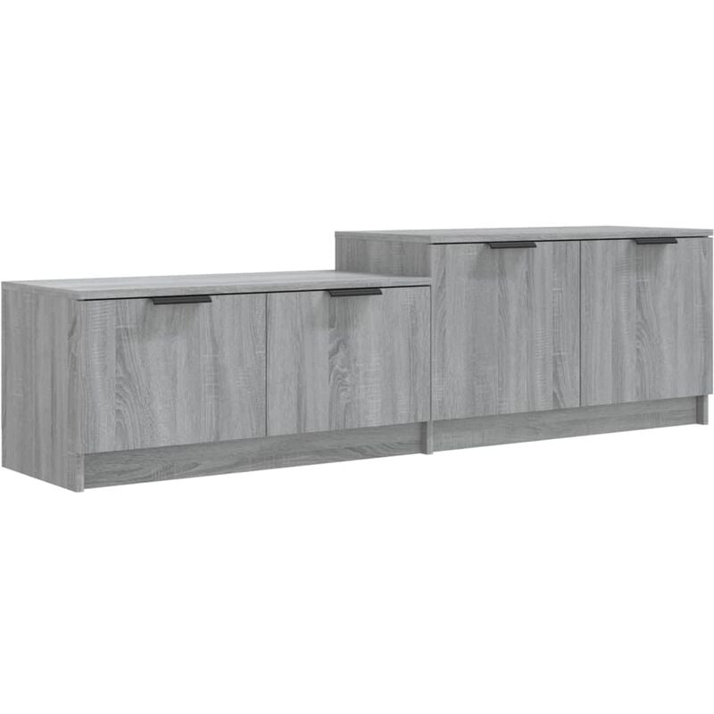 Vidaxl - Meuble tv Sonoma gris 158,5x36x45 cm Bois d'ingénierie