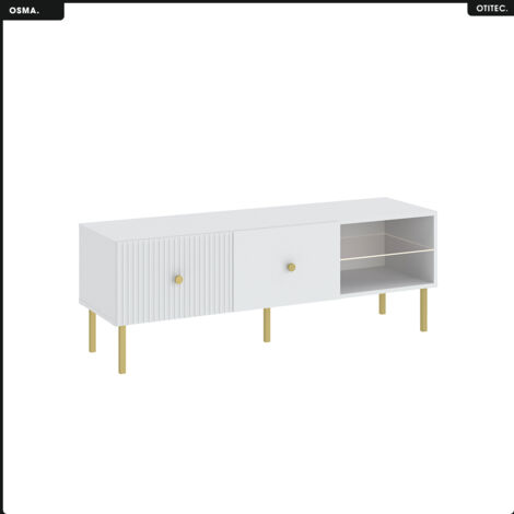Meuble TV - H.48 x L.135 x P.42 - OMSA - GOLD