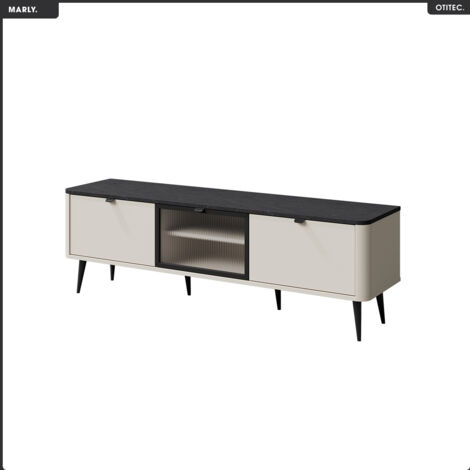 Meuble TV - L.160 x H.52 x P.40 - MARLY