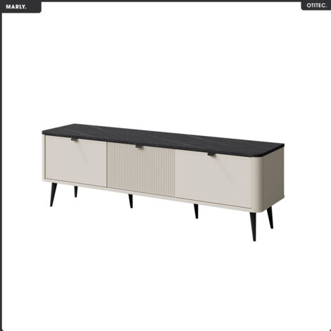 Meuble TV - L.160 x H.52 x P.40 - MARLY
