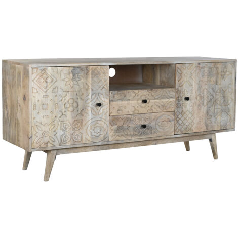 Meuble Tv Mangue 155X40X70 Naturel