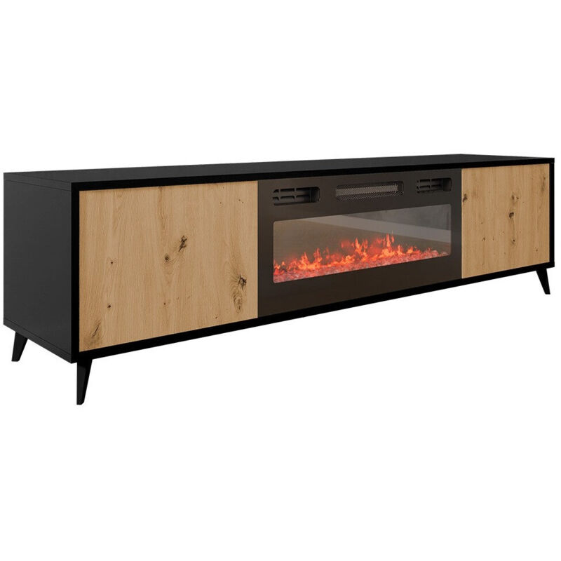 Meuble tv Comfivo Lomcali 110 , Le nombre de portes: 0, Nombre de tiroirs: 0, 180x53x40cm