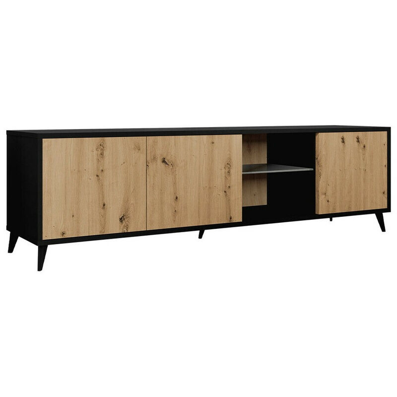 Meuble tv Comfivo Lomcali 105 , Le nombre de portes: 0, Nombre de tiroirs: 0, 180x52x40cm