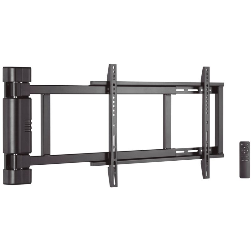 Support TV motorisé pliable des deux côtés 32-75" GSC - Noir