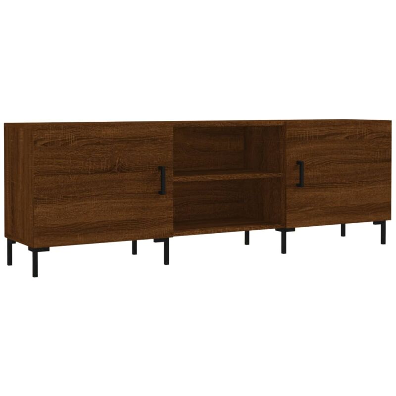 Vidaxl - Meuble tv chêne marron 150x30x50 cm bois d'ingénierie