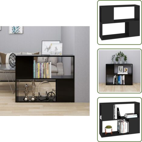 Meuble TV Noir 80x24x63 cm Bois d'ingénierie - Meubles Tv - Meuble Tv Noir - Meuble Tv Moderne - Unité Tv - Étagère Téléviseur