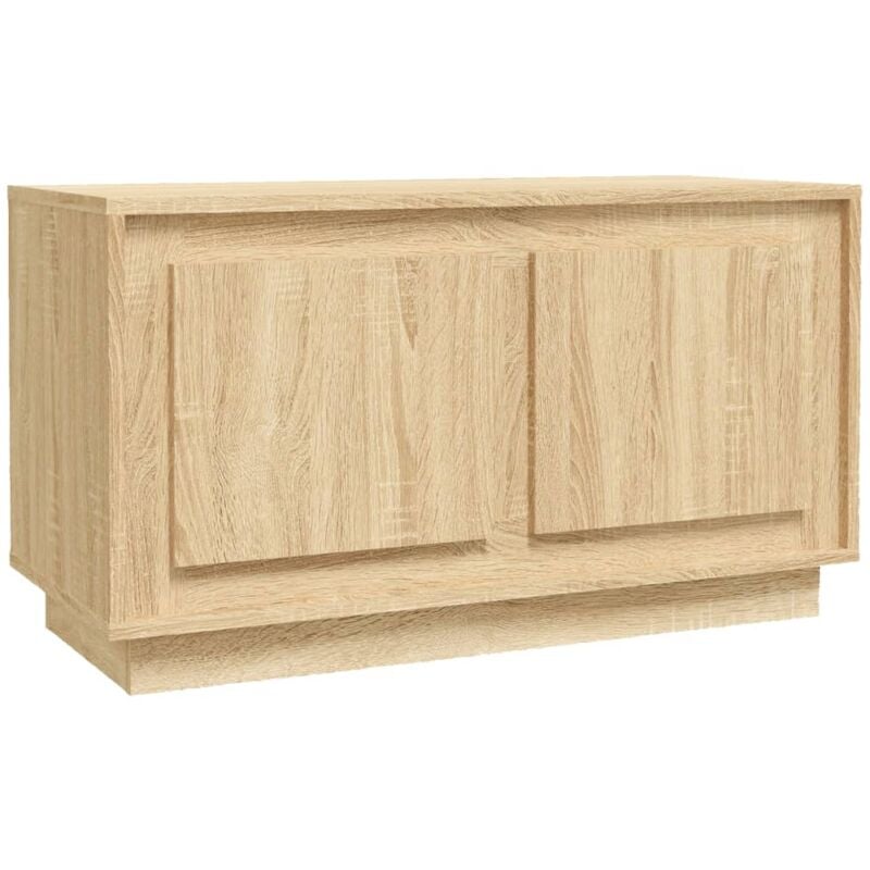Vidaxl - Meuble tv chêne sonoma 80x35x45 cm bois d'ingénierie