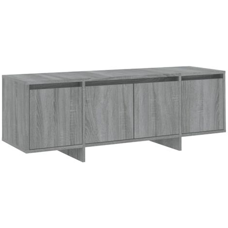 Meuble TV Sonoma gris 120x30x40,5 cm