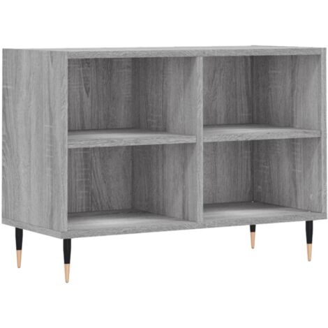 Meuble TV sonoma gris 69,5 x 30x50 bois d'ingénierie