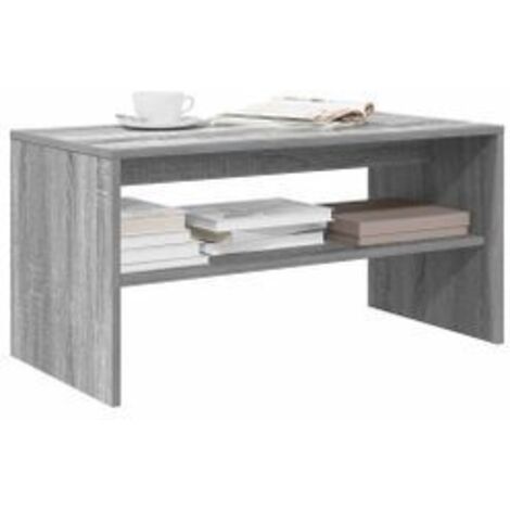 Meuble TV sonoma gris 80x40x40 bois d'ingénierie