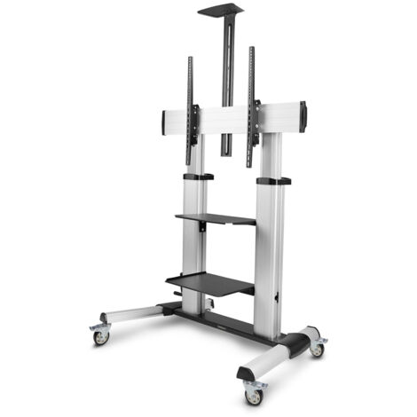 Meuble TV Startech 1110C-MOBILE-TV-CART Bicolore