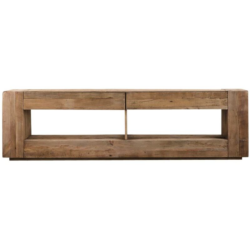 Meuble tv en bois recyclé 210 cm Blaise