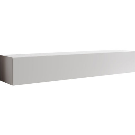 Meuble TV suspendu 1 porte  Meuble TV de salon  180x30x40cm  Modèle Berit 180x30  En plusieurs couleurs disponibles
