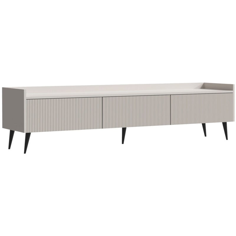 Meuble tv Mirfivu 104 , Le nombre de portes: 0, Nombre de tiroirs: 0, 180x45x41cm