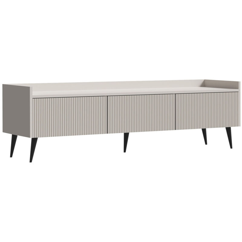 Meuble TV Mirfivu 105 , Le nombre de portes: 0, Nombre de tiroirs: 0, 150x45x41cm