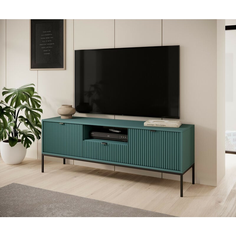 Azura Home Design - Meuble tv venise 154 cm Vert