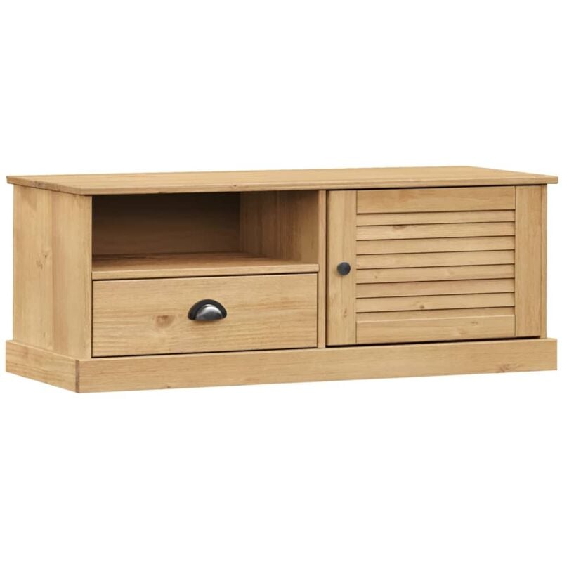 Vidaxl - Meuble tv vigo 106x40x40 cm bois massif de pin