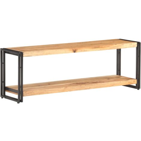 Meuble TV,Banc TV Moderne,Meuble de Rangement 120x30x40 cm Bois d'acacia massif CFW897190