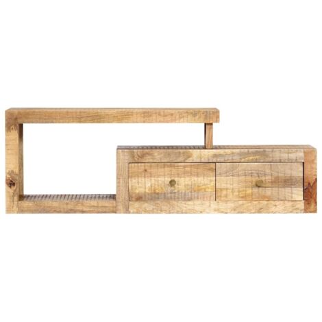 Meuble TV，Banc TV，Armoire TV 120x30x40 cm Bois massif de manguier CFW692673