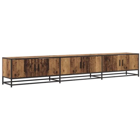 Meuble TV,Banc TV,Armoire TV Bois ancien 240 x 35 x 41 cm Bois d'ingénierie CFW964041
