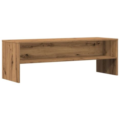 Meuble TV，Banc TV，Armoire TV chêne artisanal 120x40x40 cm bois d'ingénierie CFW861868