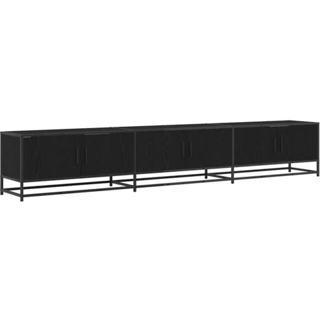 Meuble TV，Banc TV，Armoire TV Chêne noir 240 x 35 x 41 cm Bois d'ingénierie CFW666707