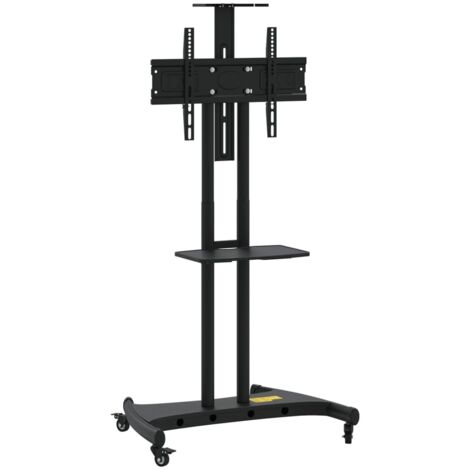 Meuble TV，Banc TV，Armoire TV sur roulettes pour écran 32-70 pouces max VESA CFW753079