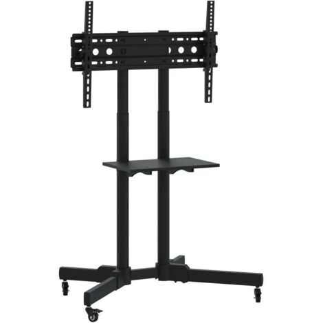 Meuble TV，Banc TV，Armoire TV sur roulettes pour écran 32-70 pouces max VESA CFW948838