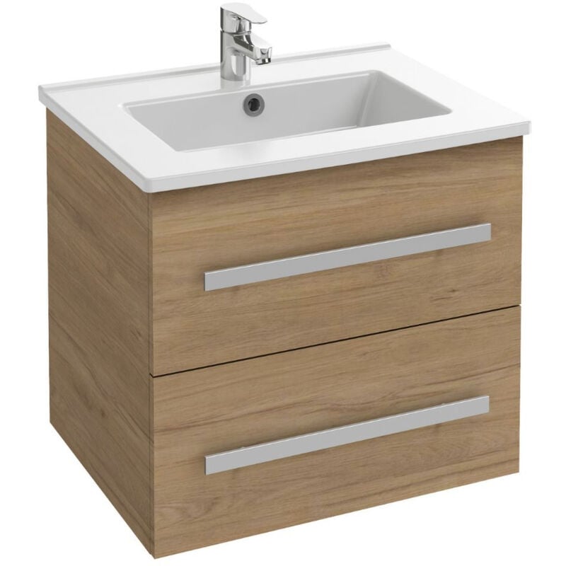 Jacob Delafon - Meuble vasque 60 cm Ola Up chêne