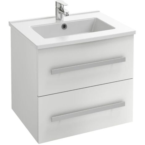 Meuble vasque 60 cm JACOB DELAFON Ola Up blanc
