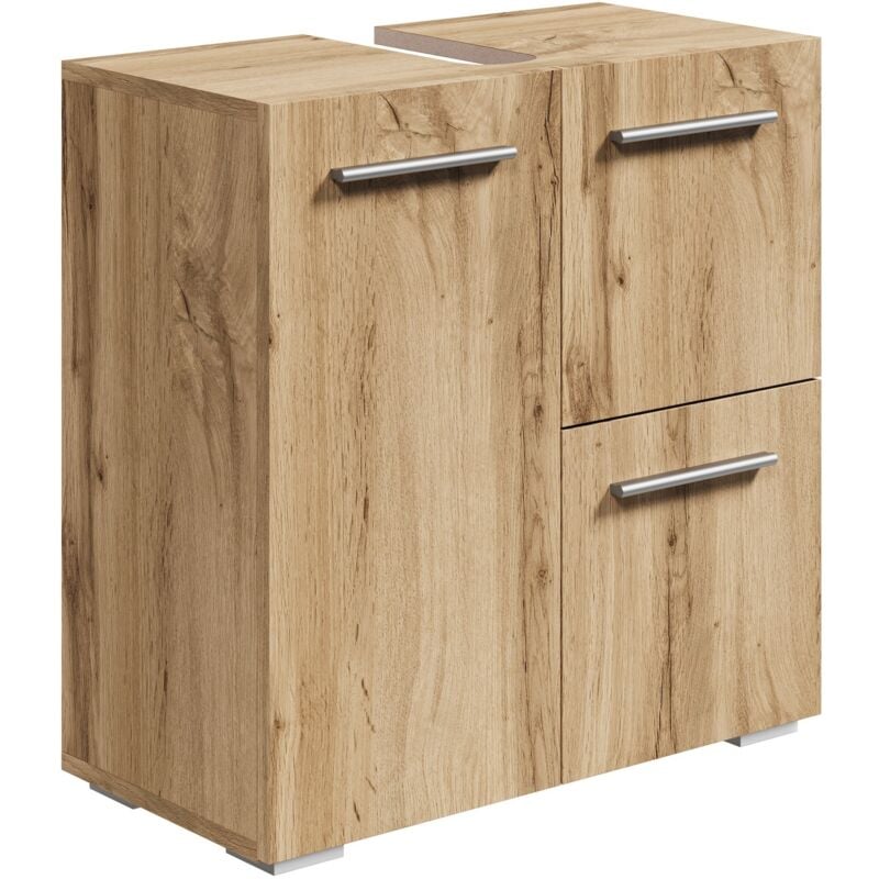 Meuble sous lavabo Mars 60 x 30 x 60 cm - Badplaats - Chene Meub