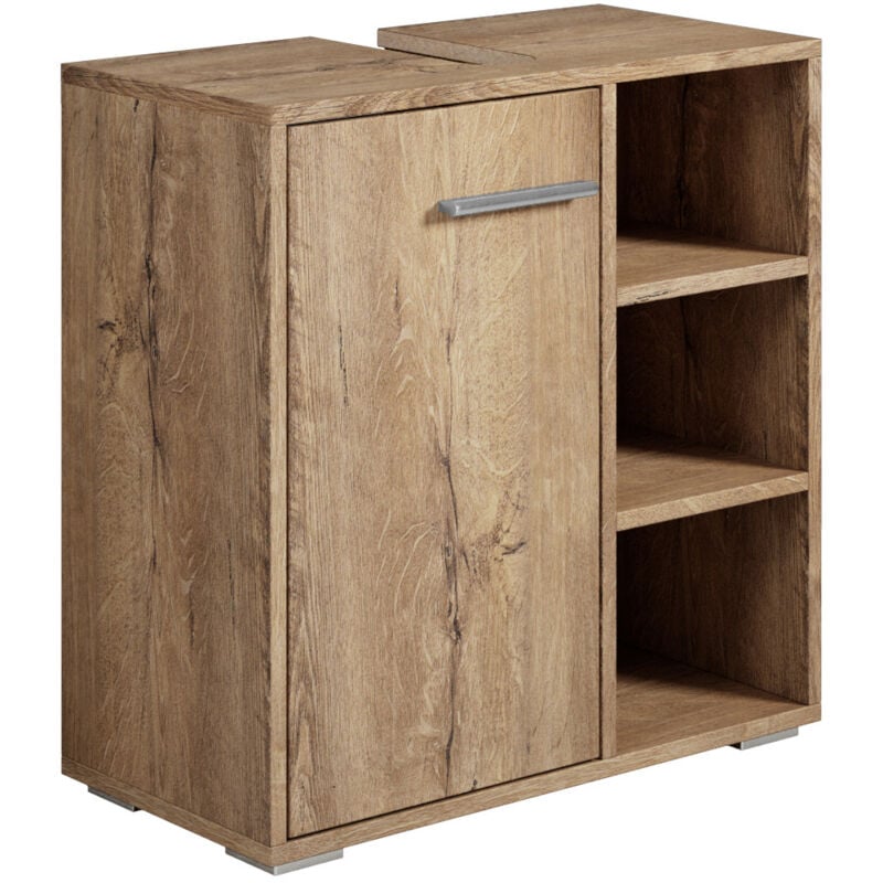 Badplaats - Meuble sous lavabo Neptunus 60 x 28 x 60 cm Chene