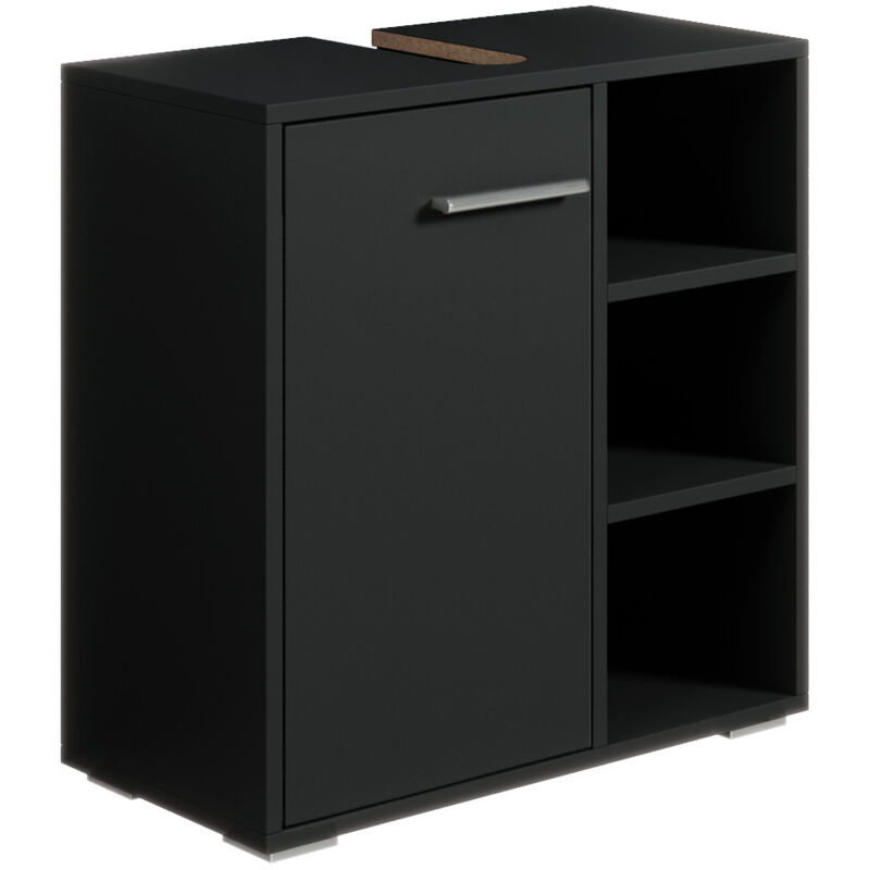 Meuble sous lavabo Neptunus 60 x 28 x 60 cm - Badplaats - Noir m