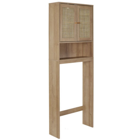 Meuble WC en Bois "Bali" 166cm Marron