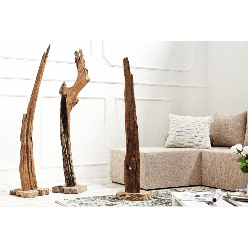 Meubler Design - Sculpture Naturelle Reef 100-125cm En Bois Flotté Accessoire En Bois, Style , x x cm