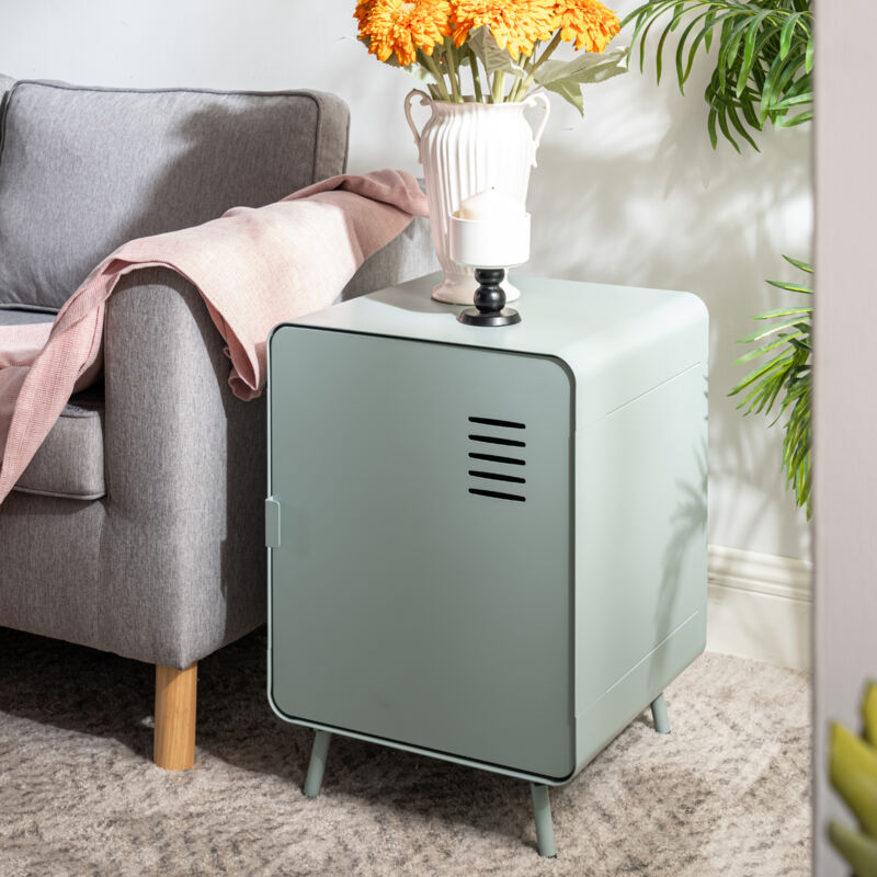 Meubles Cosy - Bibliothèque, étagères à deux niveaux, unité de rangement, cloison, convient pour salon, chambre, bureau, style industriel moderne,