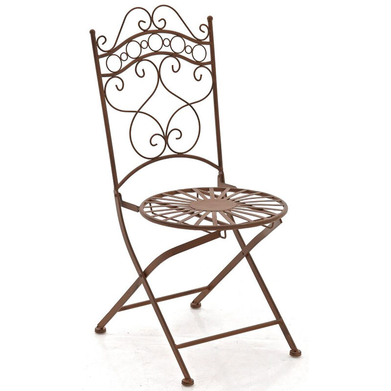 Ensemble avec table et 2 chaises extérieures extérieures disponibles différentes couleurs colore : antique brun