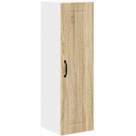 Meubles de Rangement，Armoire de cuisine avec étagère Chêne Sonoma 30 x 31 x 100 cm CFW706768