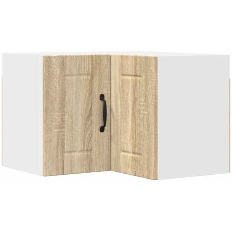 Meubles de Rangement，Armoire de cuisine avec étagère Chêne Sonoma 57 x 57 x 40 cm CFW472248