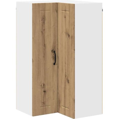 Meubles de Rangement，Armoire de cuisine Chêne artisanal 57 x 57 x 100 cm CFW774142